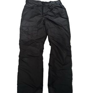 Faded Glory Black Snow Pants With Adjustable Waist Size Medium (32-34)
